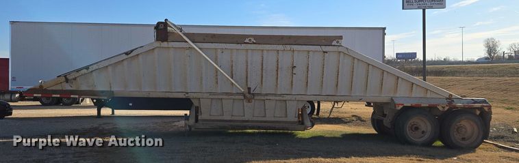 image for item ET5438 2008 Construction Trailer Specialist, INC. BDT40 bottom dump trailer