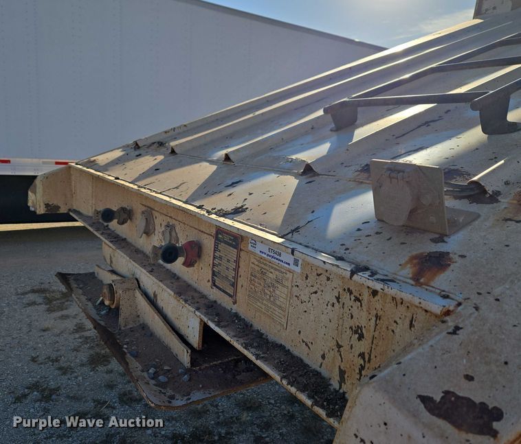 image for item ET5438 2008 Construction Trailer Specialist, INC. BDT40 bottom dump trailer