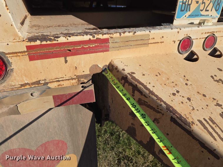 image for item ET5438 2008 Construction Trailer Specialist, INC. BDT40 bottom dump trailer