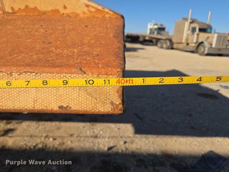 image for item ET5438 2008 Construction Trailer Specialist, INC. BDT40 bottom dump trailer