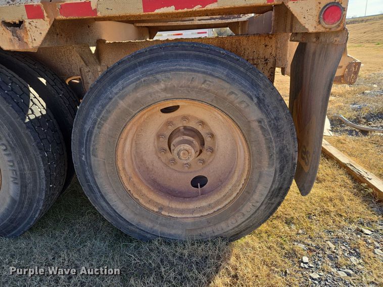 image for item ET5438 2008 Construction Trailer Specialist, INC. BDT40 bottom dump trailer