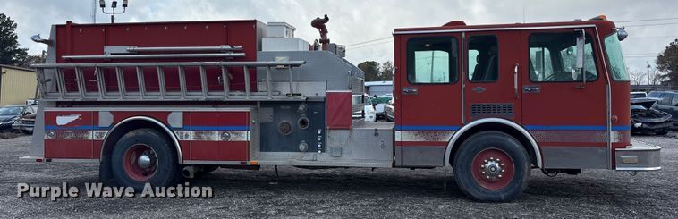 image for item ET7461 1991 Spartan Gladiator pumper fire truck