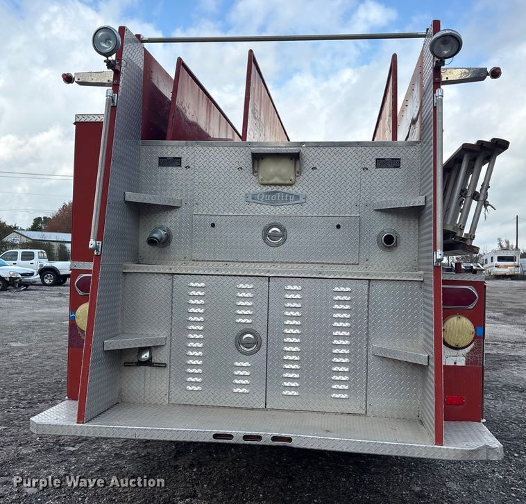 image for item ET7461 1991 Spartan Gladiator pumper fire truck