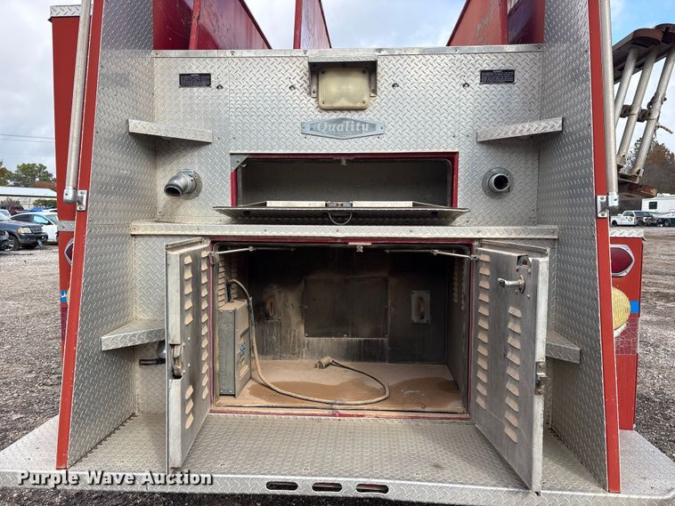 image for item ET7461 1991 Spartan Gladiator pumper fire truck