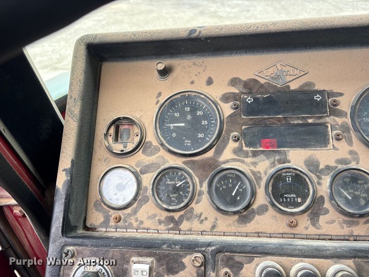 image for item ET7461 1991 Spartan Gladiator pumper fire truck