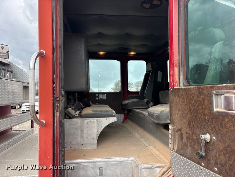 image for item ET7461 1991 Spartan Gladiator pumper fire truck