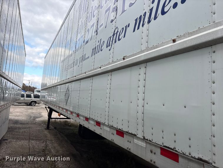 image for item ET7465 2016 Vanguard dry van trailer