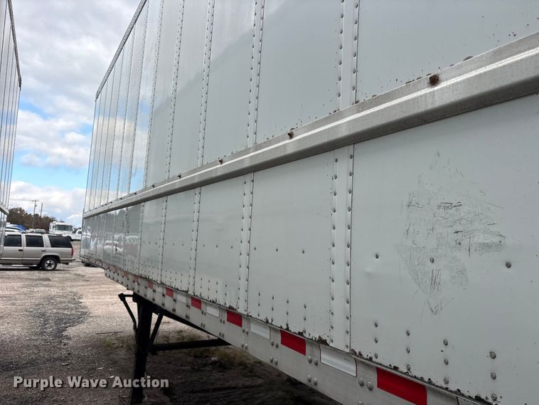 image for item ET7465 2016 Vanguard dry van trailer