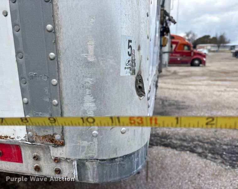 image for item ET7465 2016 Vanguard dry van trailer