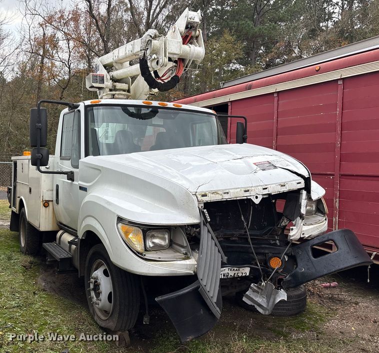 CAMIóN CON CANASTILLA 2012 INTERNATIONAL ALTEC