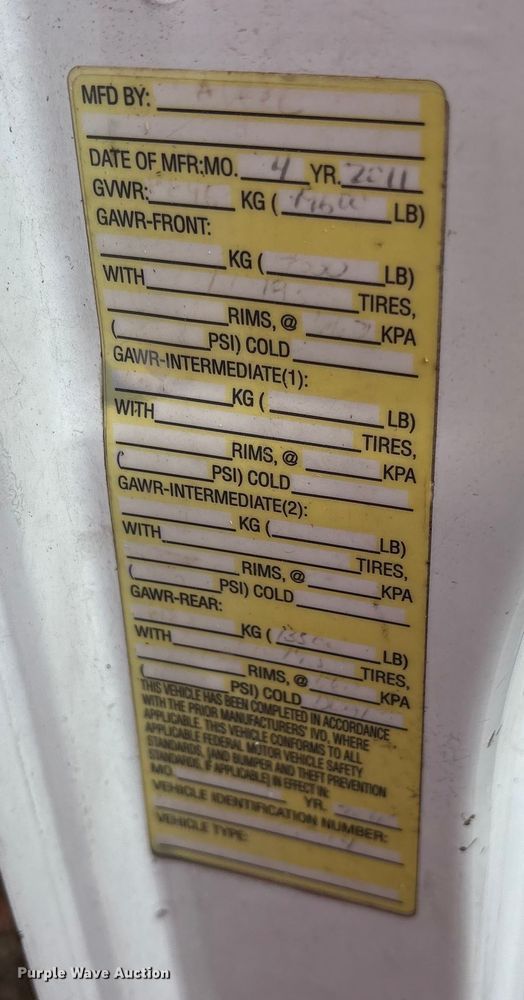 image for item ET7466 2012 International TA005 bucket truck