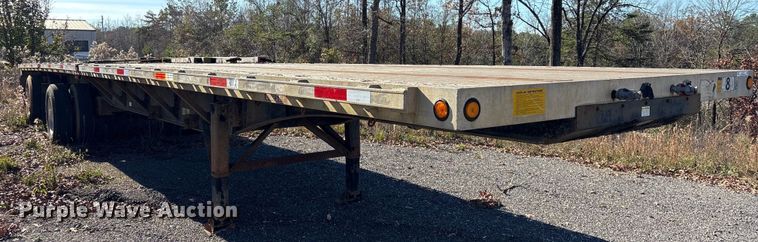 image for item EU7119 2001 Dorsey DCTC-48 flatbed trailer