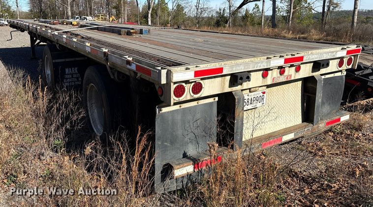 image for item EU7119 2001 Dorsey DCTC-48 flatbed trailer