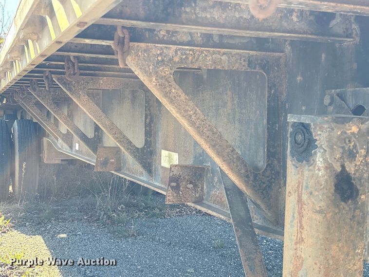 image for item EU7119 2001 Dorsey DCTC-48 flatbed trailer