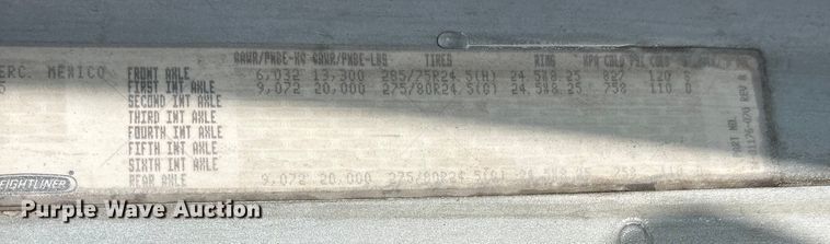 image for item EU8558 2013 Freightliner Coronado semi truck