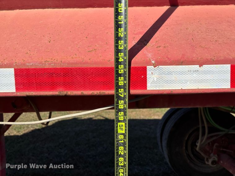 image for item EV3266 1990 Hilbilt 22-24 5/16 FLMN end dump trailer