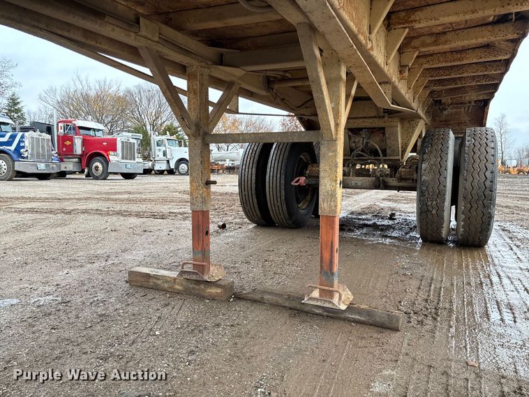 image for item EV3350 1991 Hilbilt 22-22FL end dump trailer