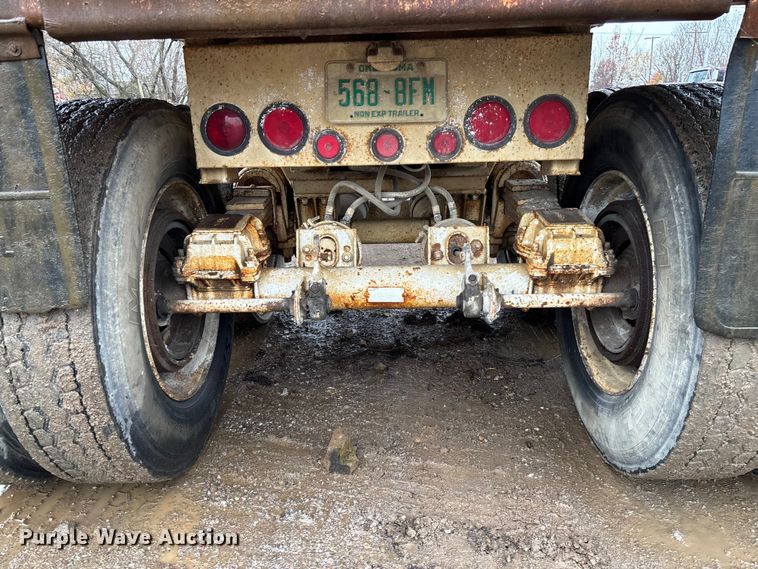 image for item EV3350 1991 Hilbilt 22-22FL end dump trailer