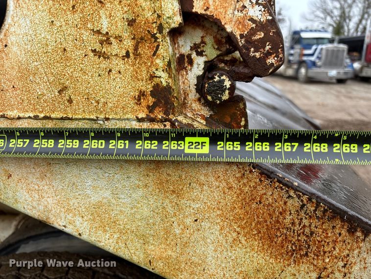 image for item EV3350 1991 Hilbilt 22-22FL end dump trailer