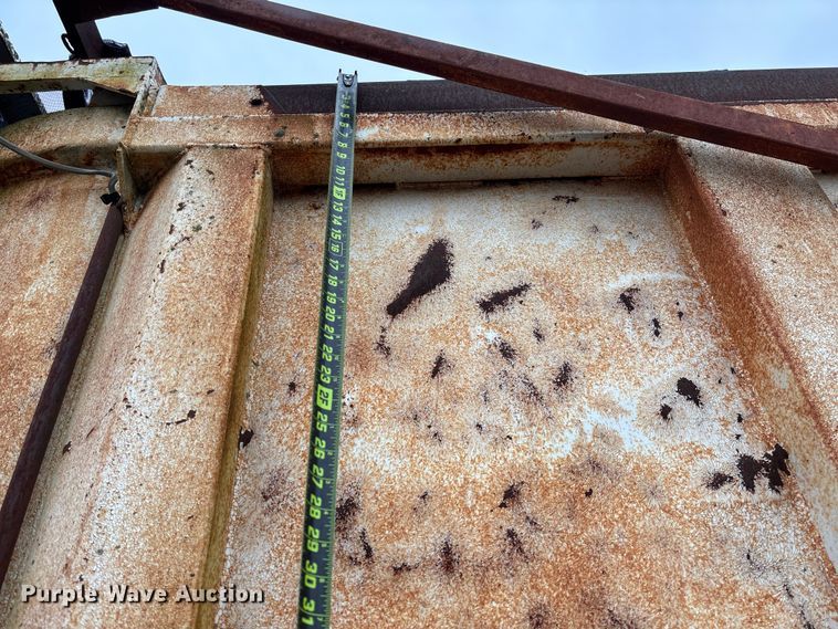 image for item EV3350 1991 Hilbilt 22-22FL end dump trailer