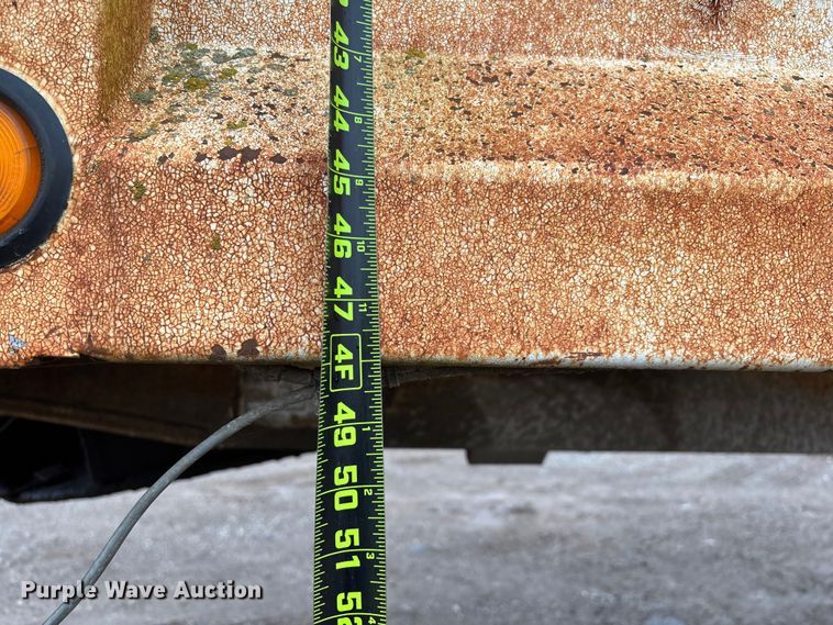 image for item EV3350 1991 Hilbilt 22-22FL end dump trailer