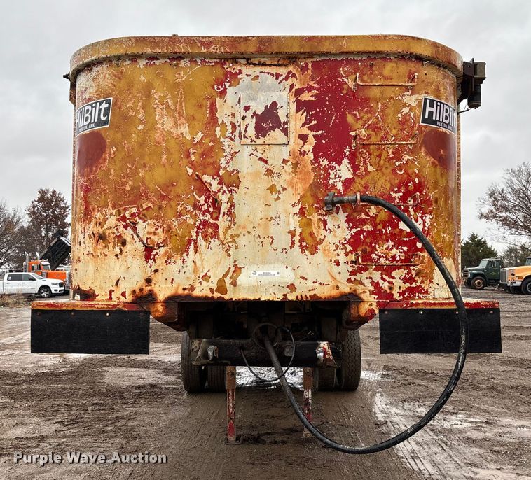 image for item EV3352 1987 Hilbilt 24-29 end dump trailer