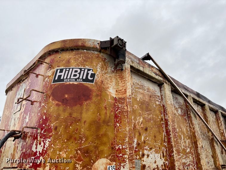 image for item EV3352 1987 Hilbilt 24-29 end dump trailer