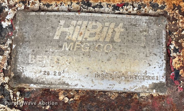 image for item EV3352 1987 Hilbilt 24-29 end dump trailer