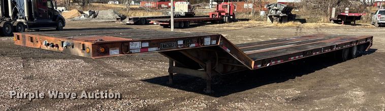 image for item FG1653 1996 Etnyre SR35TL-T1 drop deck equipment trailer