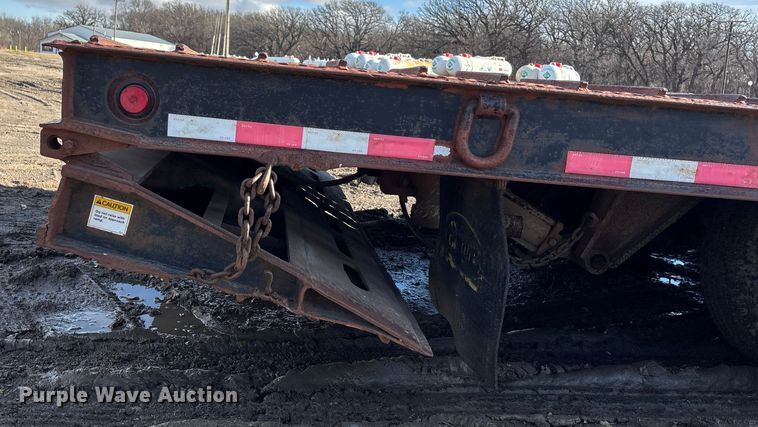 image for item FG1653 1996 Etnyre SR35TL-T1 drop deck equipment trailer