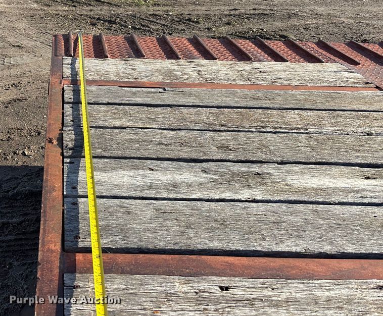 image for item FG1653 1996 Etnyre SR35TL-T1 drop deck equipment trailer