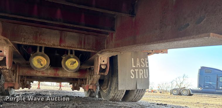 image for item FG1654 2008 Kaufman Semi-Trailer drop deck equipment trailer
