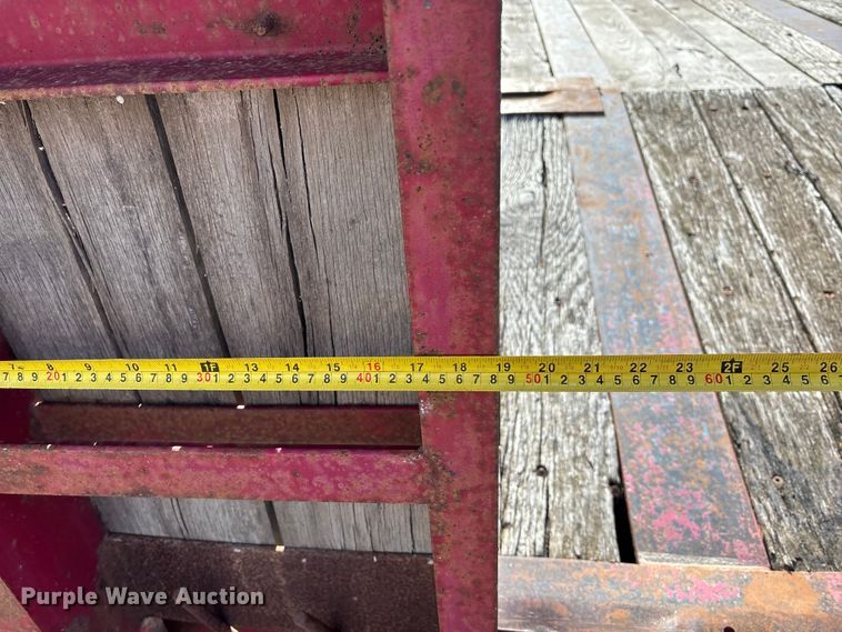 image for item FG1654 2008 Kaufman Semi-Trailer drop deck equipment trailer