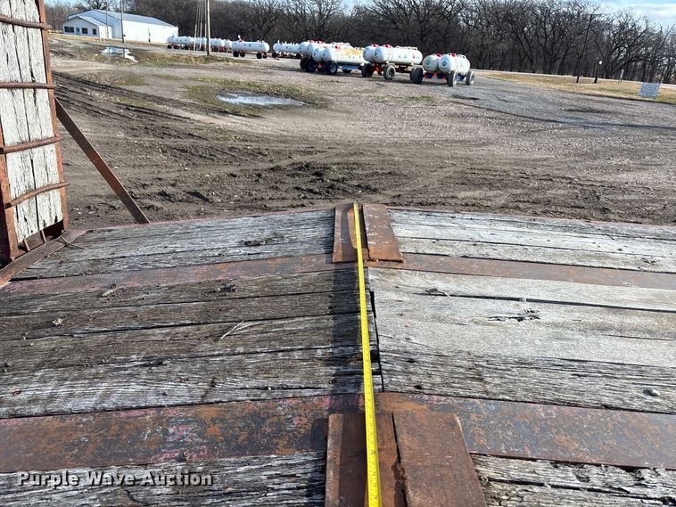 image for item FG1654 2008 Kaufman Semi-Trailer drop deck equipment trailer