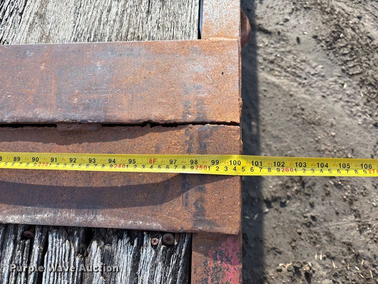 image for item FG1654 2008 Kaufman Semi-Trailer drop deck equipment trailer