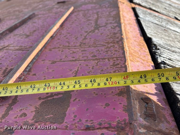 image for item FG1654 2008 Kaufman Semi-Trailer drop deck equipment trailer