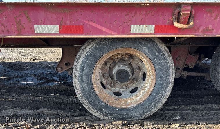 image for item FG1654 2008 Kaufman Semi-Trailer drop deck equipment trailer