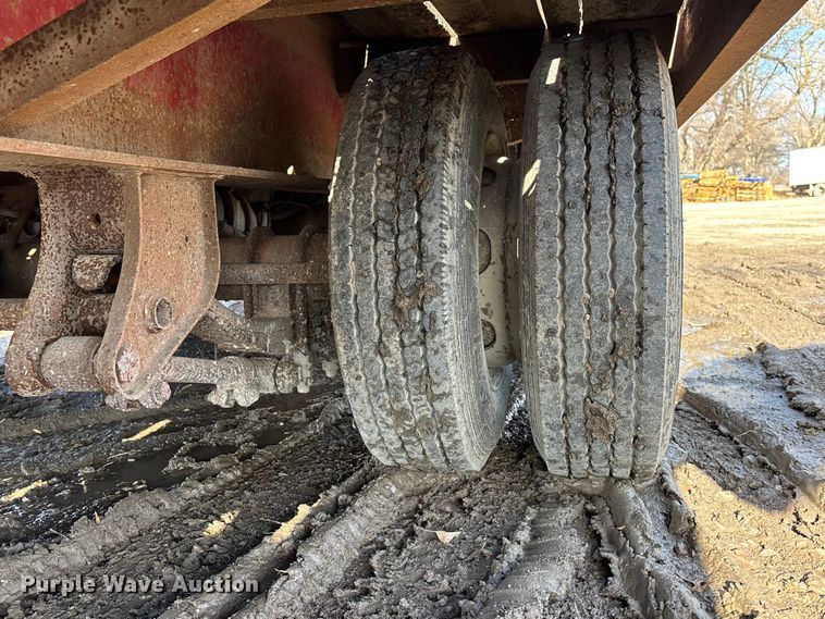 image for item FG1654 2008 Kaufman Semi-Trailer drop deck equipment trailer