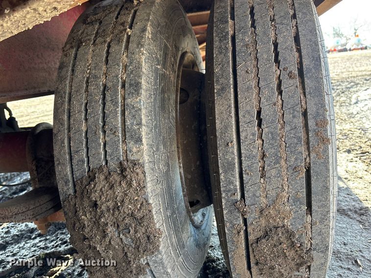 image for item FG1654 2008 Kaufman Semi-Trailer drop deck equipment trailer