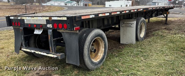 image for item FG1745 2006 Transcraft TL2000-H flatbed trailer