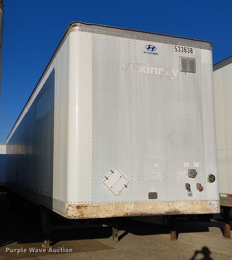 image for item FK0904 2002 Hyundai Translead dry van trailer