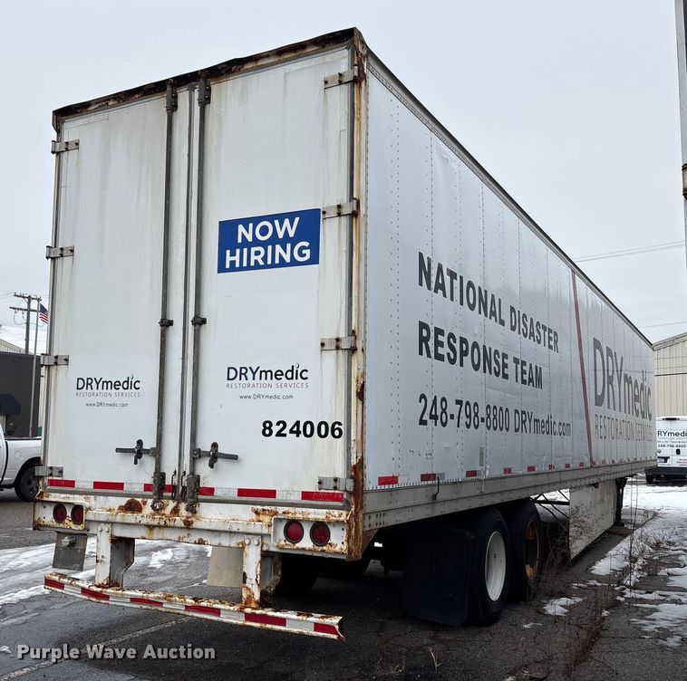 image for item FK1048 2007 Stoughton Trailers AVW-535T-S-C-AR dry van trailer