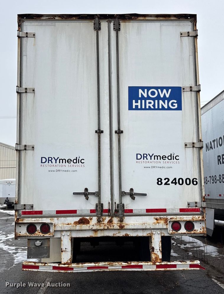 image for item FK1048 2007 Stoughton Trailers AVW-535T-S-C-AR dry van trailer