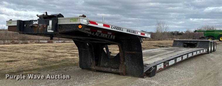 image for item NB9026 2014 Landoll Hauloll 835 lowboy equipment trailer