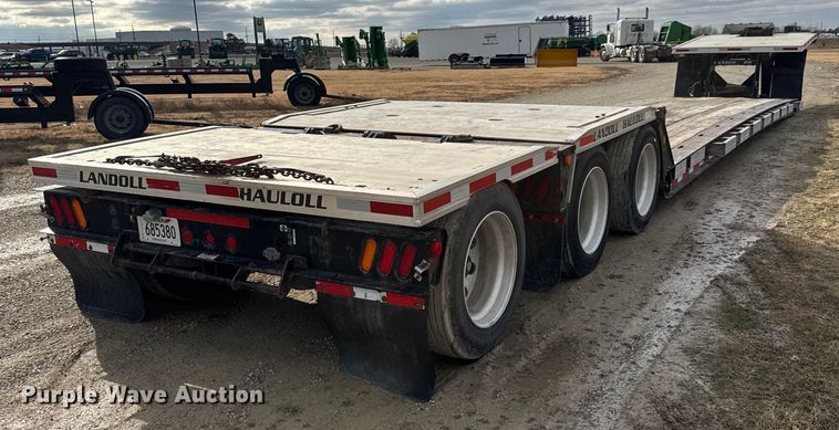 image for item NB9026 2014 Landoll Hauloll 835 lowboy equipment trailer