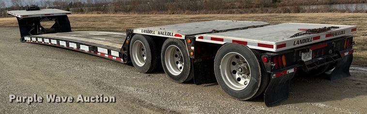 image for item NB9026 2014 Landoll Hauloll 835 lowboy equipment trailer