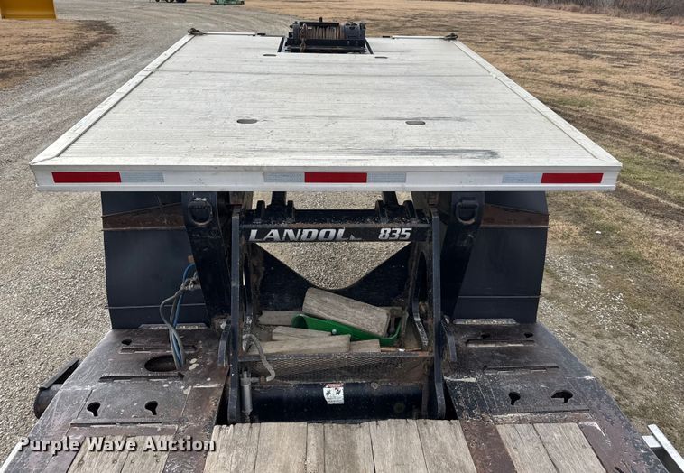 image for item NB9026 2014 Landoll Hauloll 835 lowboy equipment trailer