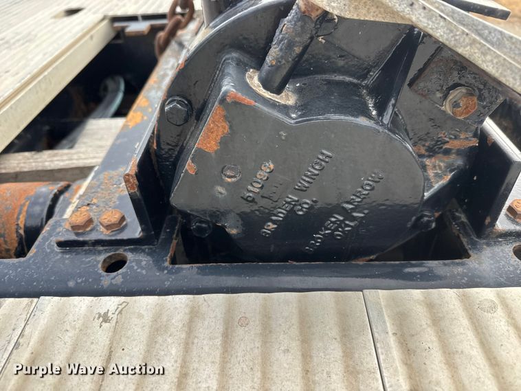 image for item NB9026 2014 Landoll Hauloll 835 lowboy equipment trailer