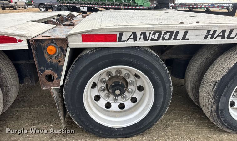 image for item NB9026 2014 Landoll Hauloll 835 lowboy equipment trailer