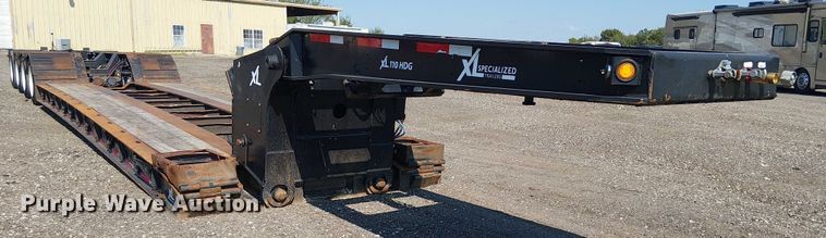 image for item NU9732 2016 XL Specialized Trailers XL110HDG lowboy equipment trailer